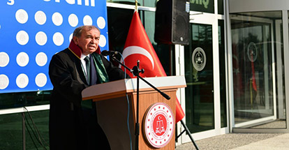 BARO BAŞKANI AV. SABRİ ERHENDEKÇİ ADLİ YIL AÇILIŞ KONUŞMASI