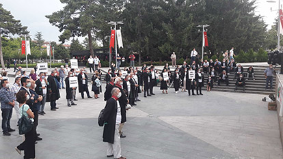 BOLU BAROSU AVUKATLARI SAVUNMA İÇİN ALANDA