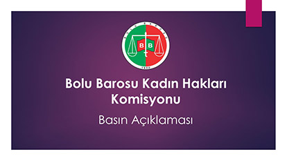 BAROMUZ KADIN HAKLARI KOMİSYONUNUN BASIN AÇIKLAMASINI İZLEMEK İÇİN TIKLAYINIZ