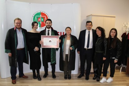 AV. GÖRKEM TEKE YEMİN TÖRENİ