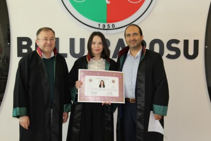 AV. ŞEVVAL MUTLU YEMİN TÖRENİ