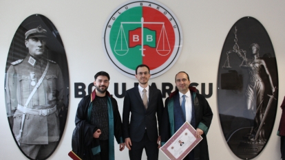 AV. YUNUS EMRE ÖZBEY YEMİN TÖRENİ