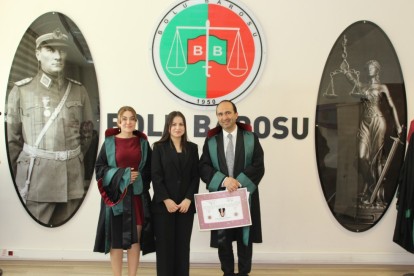 AV. ESRA KALYONCU YEMİN TÖRENİ