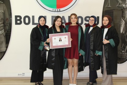 AV. ESRA KALYONCU YEMİN TÖRENİ