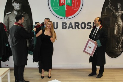 AV. MELEK YILMAZ YEMİN TÖRENİ