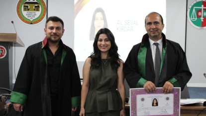 AV. SEVAL KIRDAR YEMİN TÖRENİ